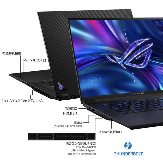 線上賭場：i9-13900H配高性能RTX4060 ROG幻16繙轉版全能本入手13999元